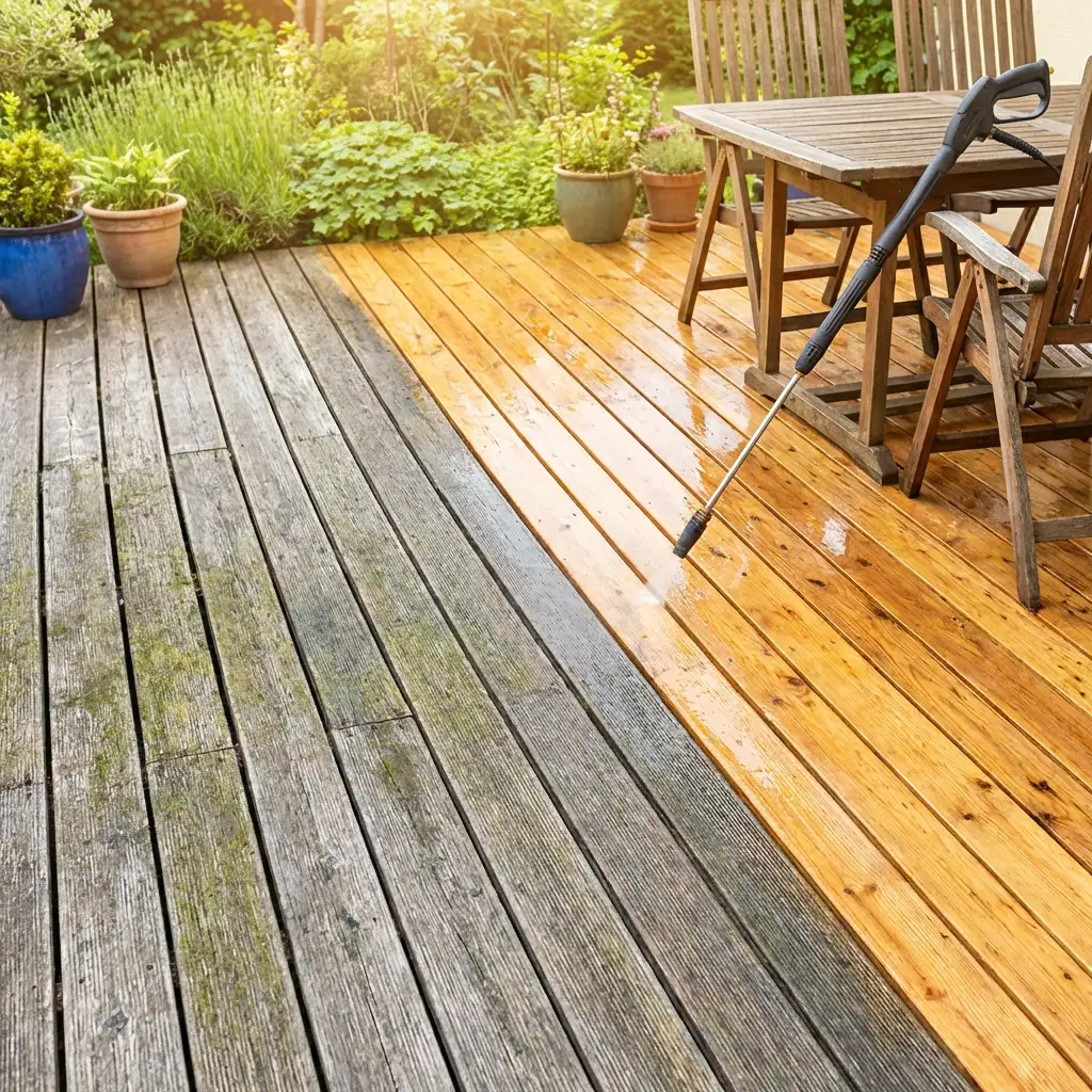Deck Cleaning